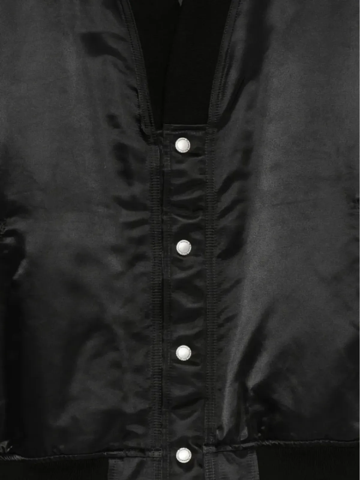 Comme des Garçons Homme サテンボンバージャケット - 画像3