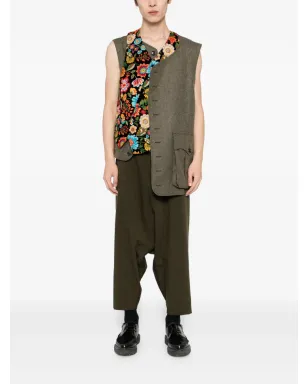 Comme des Garçons Homme Plus ウール ドロップクロッチ トラウザー - サムネイル2