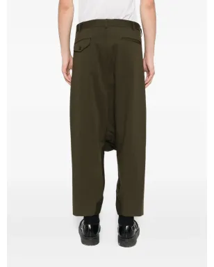 Comme des Garçons Homme Plus ウール ドロップクロッチ トラウザー - サムネイル4