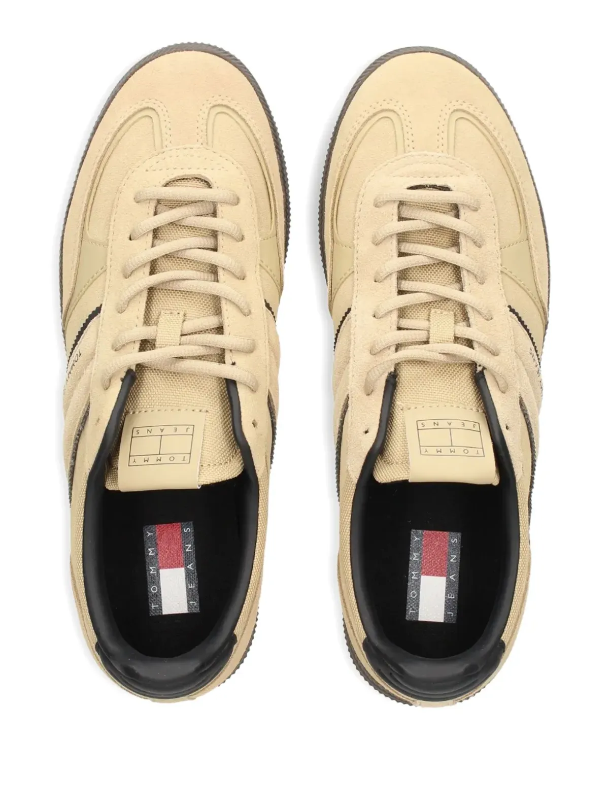Tommy Jeans グリニッチ レザー ストライプ スニーカー - 画像3
