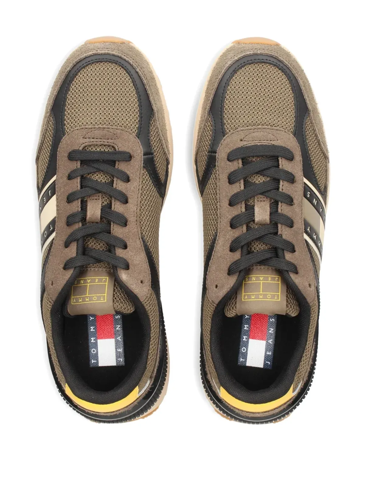 Tommy Jeans suede paneled sneakers - 画像3