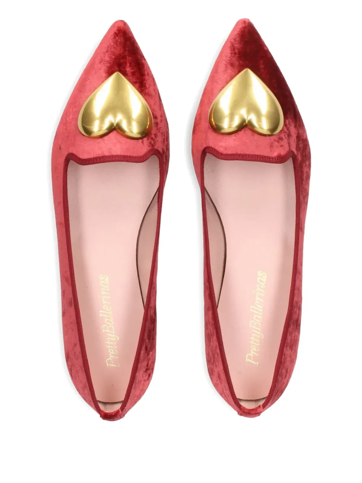 Pretty Ballerinas エラ ハートモチーフ バレエフラット - 画像4