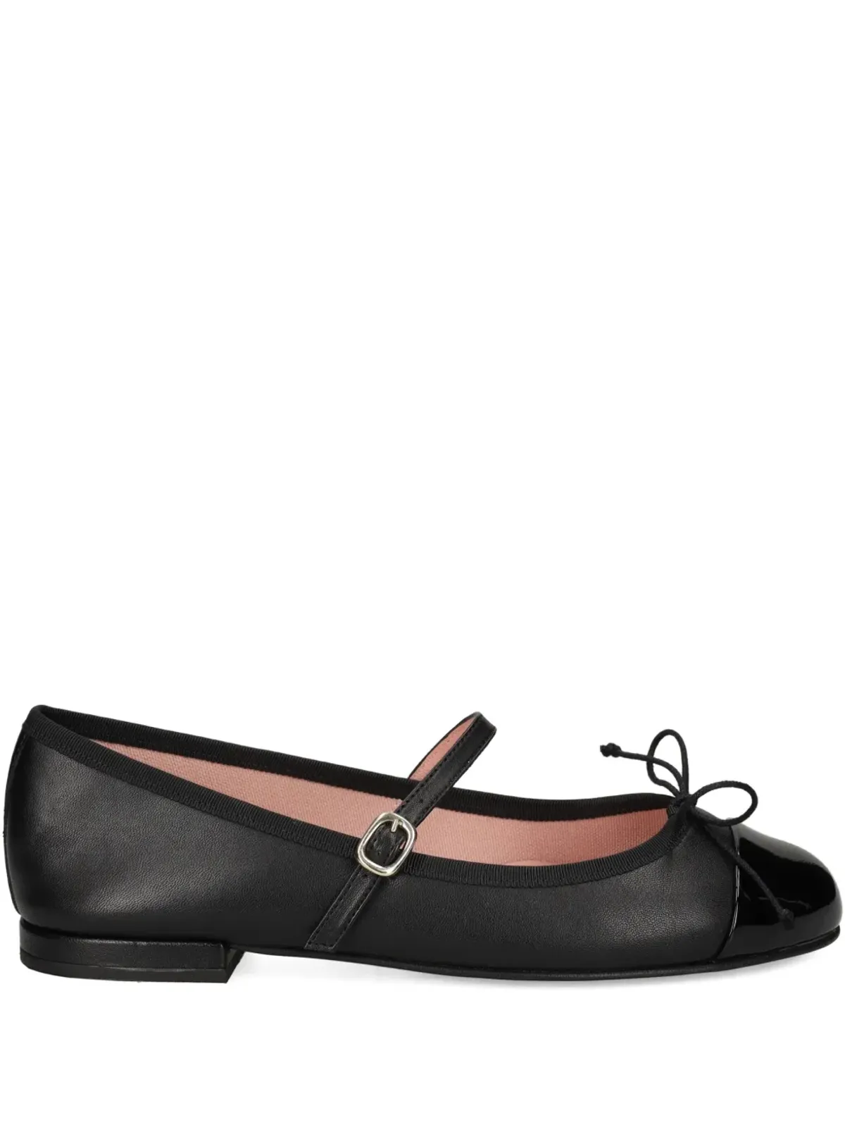 Pretty Ballerinas Irma cap-toe bow ballet flats - 画像1
