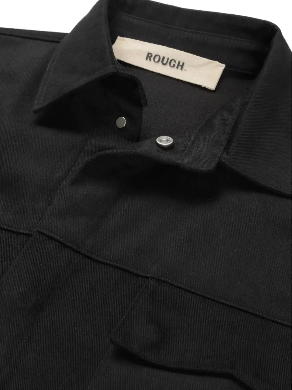 ROUGH. グラフィックプリント ポケットディテール シャツ - 画像4