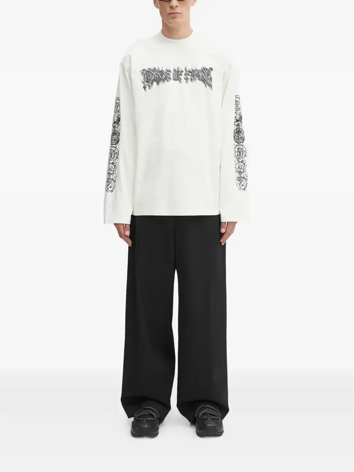 VETEMENTS グラフィックプリント長袖Tシャツ - 画像2