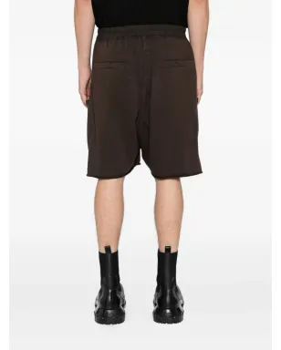 Rick Owens DRKSHDW アイレット付きコットンショーツ - Brown - サムネイル4