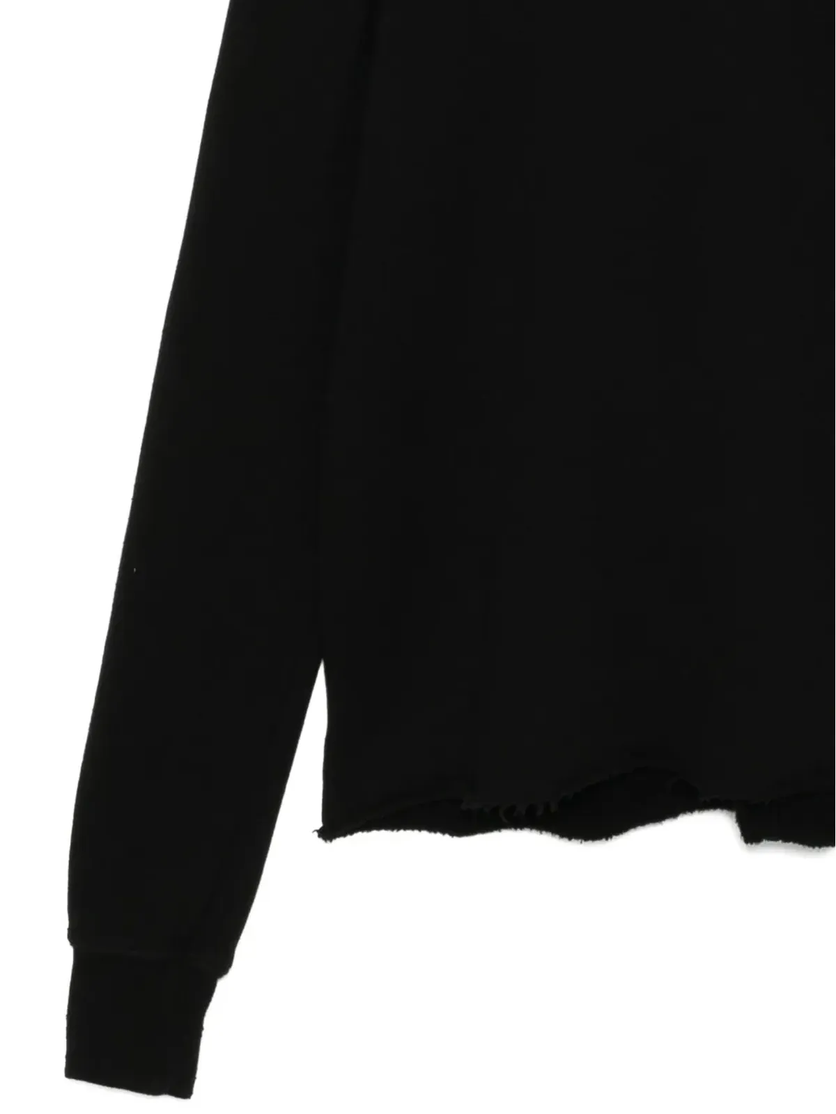 Rick Owens DRKSHDW ダブルファネルネック スウェットシャツ - 画像3