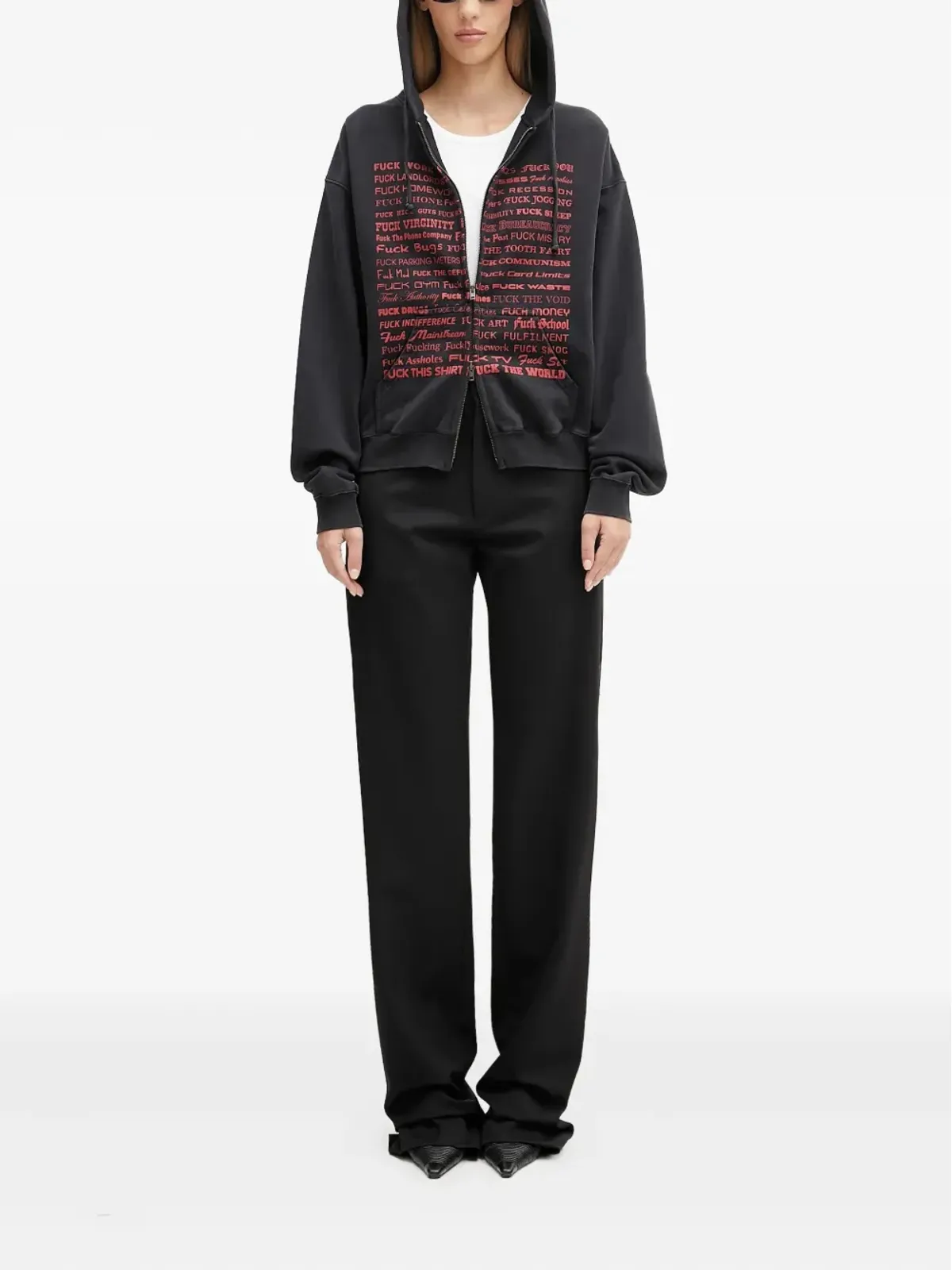 VETEMENTS ウールブレンドパンツ - 画像2