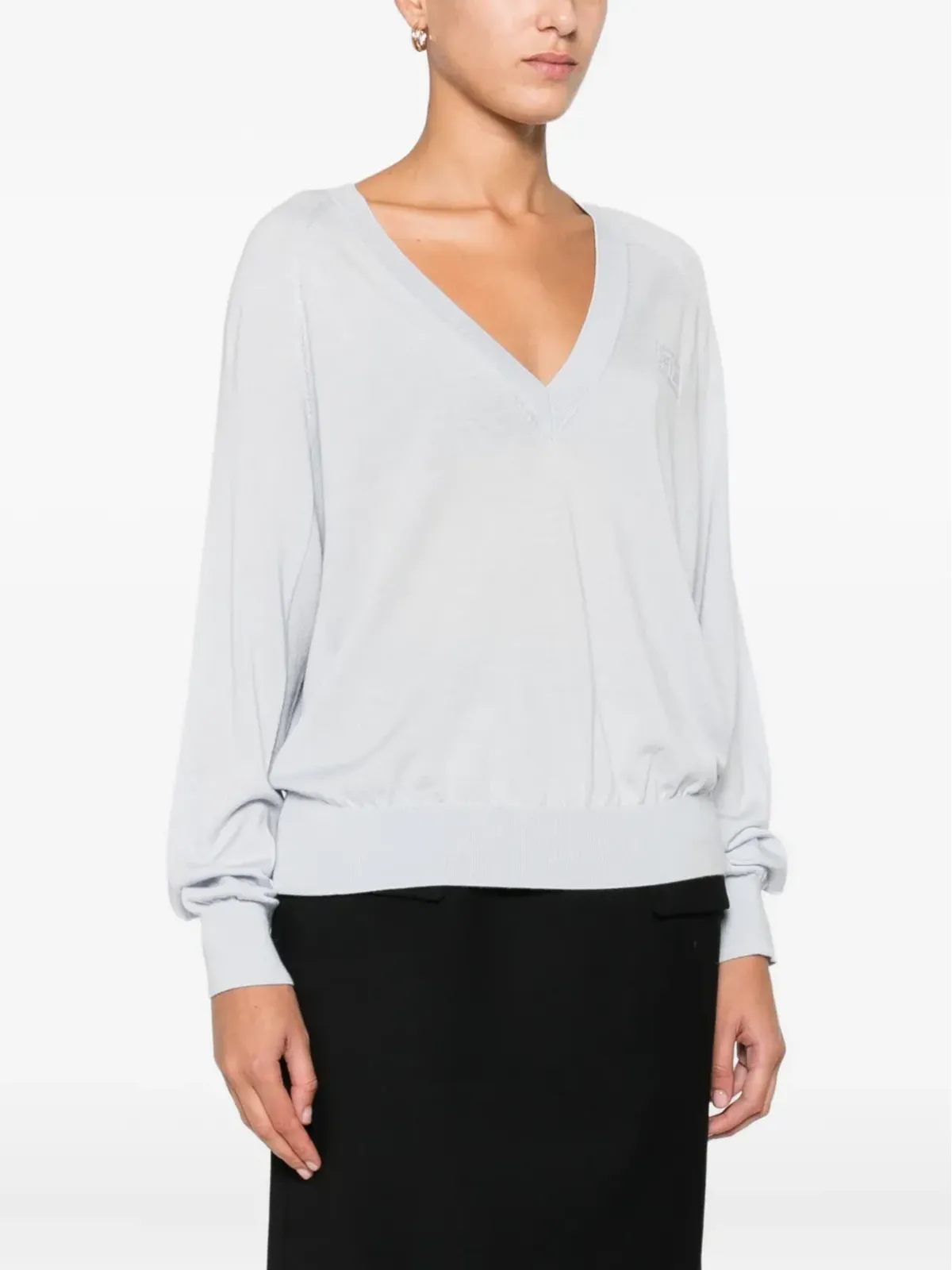 Elisabetta Franchi ロゴモチーフセーター - 画像3