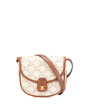 Celine Pre-Owned 2002年ミニ Triomphe コーティングキャンバス ベサース クロスボディバッグ - サムネイル1