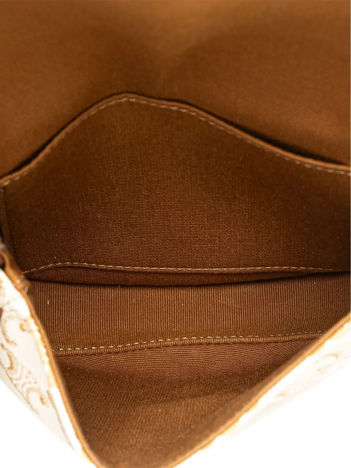 Celine Pre-Owned 2002年ミニ Triomphe コーティングキャンバス ベサース クロスボディバッグ - 画像5