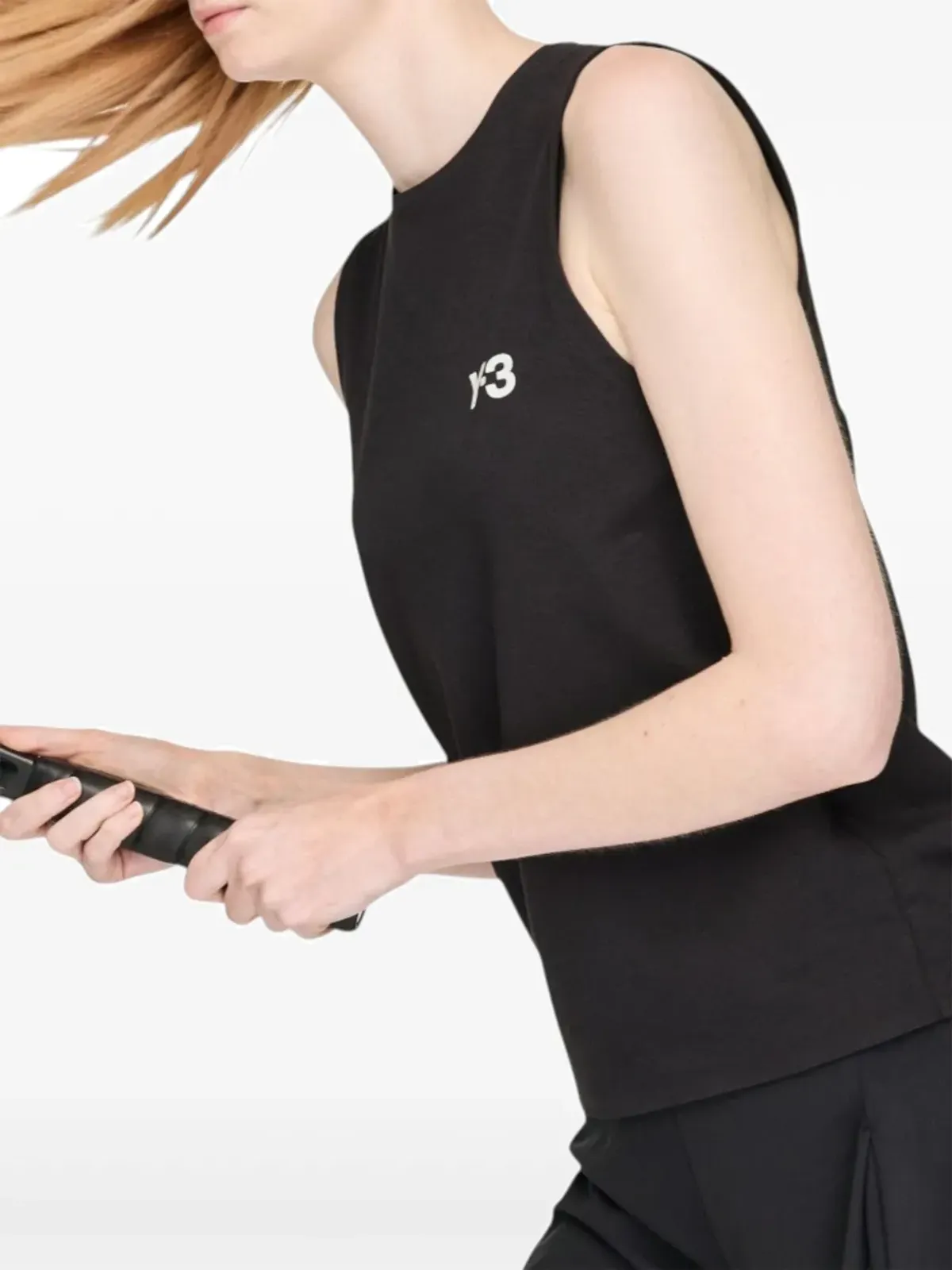 Y-3 カットアウトバックタンクトップ - 画像2