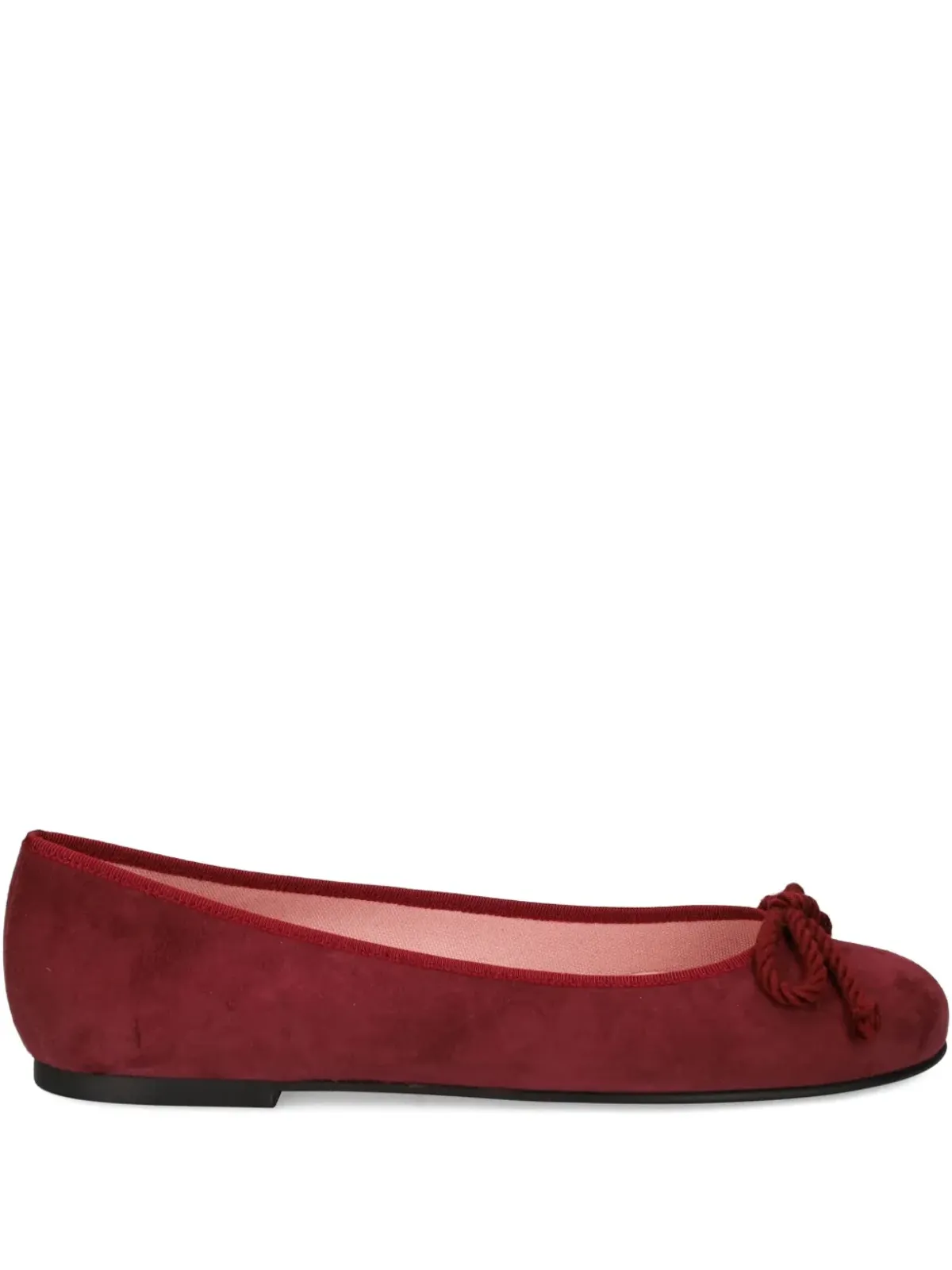 Pretty Ballerinas Rosario bow-detail round-toe ballet flats - Red - 画像1