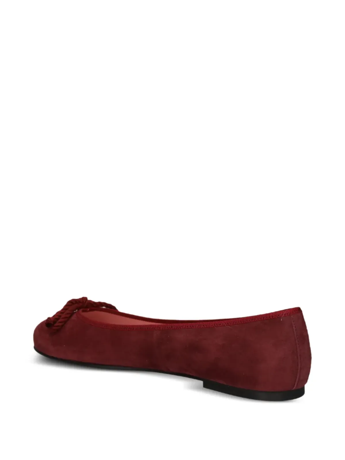 Pretty Ballerinas Rosario bow-detail round-toe ballet flats - Red - 画像3