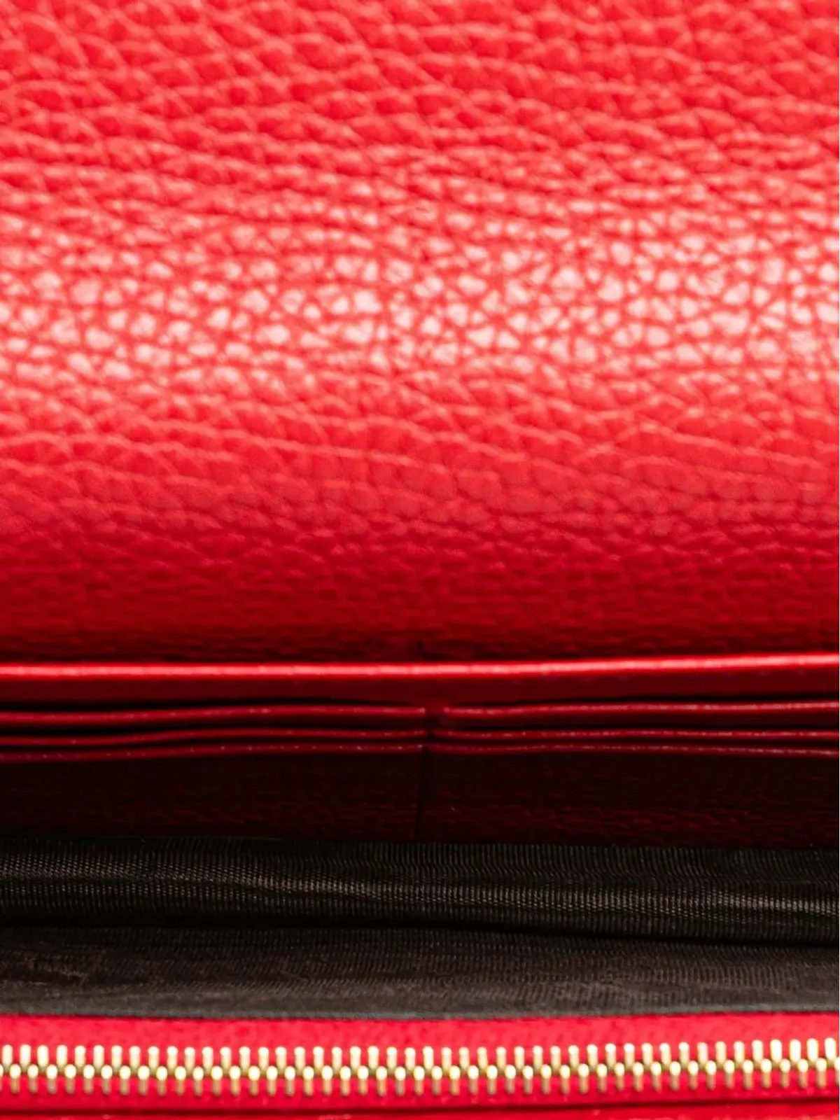 Gucci Pre-Owned レザー Soho Wallet on Chain クロスボディバッグ - レッド - 画像5
