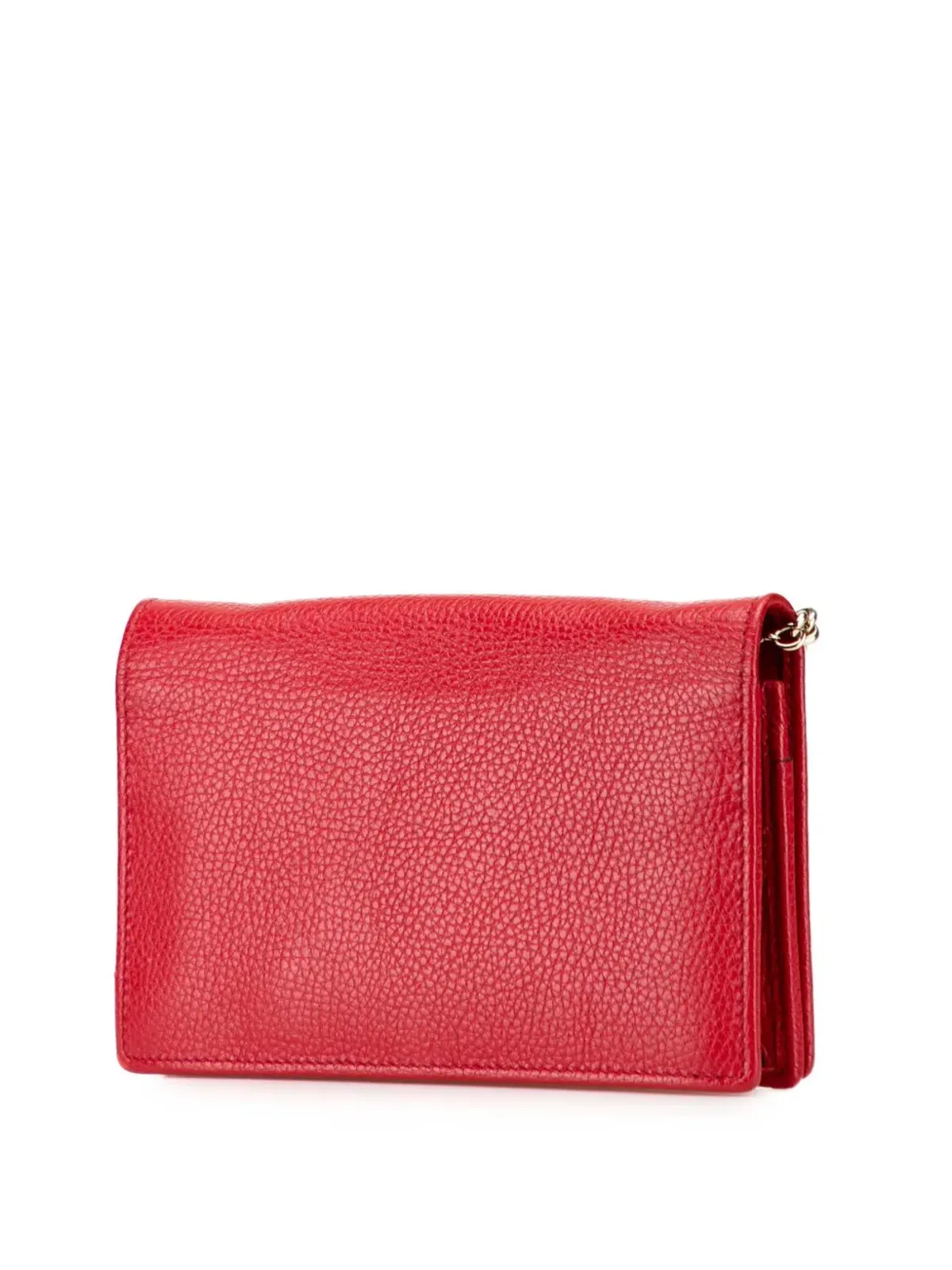 Gucci Pre-Owned レザー Soho Wallet on Chain クロスボディバッグ - レッド - 画像3