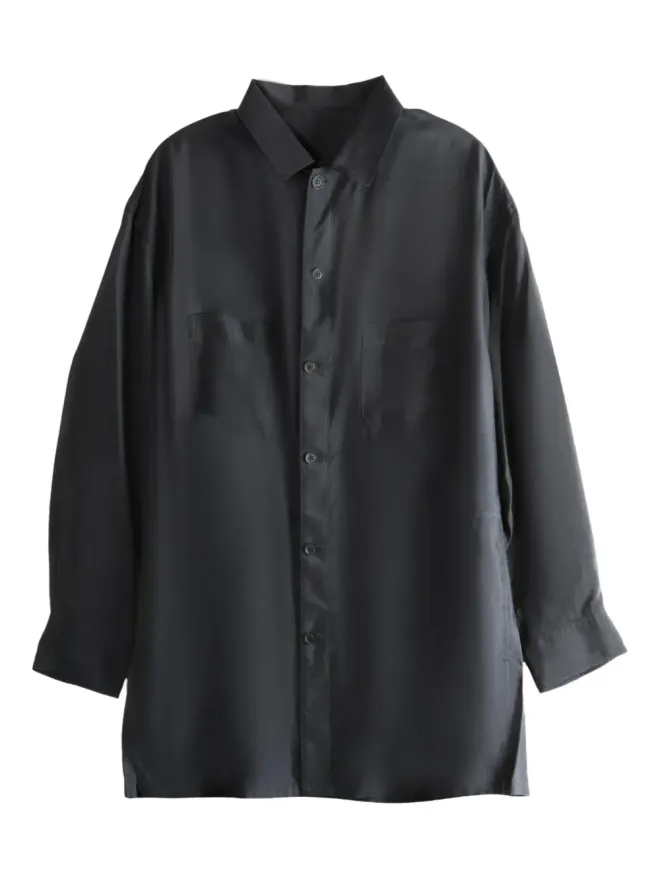 YOHJI YAMAMOTO Yohji Yamamoto ダブルポケット カップロ シャツの商品画像