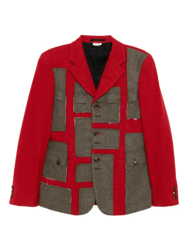 Comme des Garçons Homme Plus Comme des Garçons Homme Plus パッチワークジャケットの商品画像