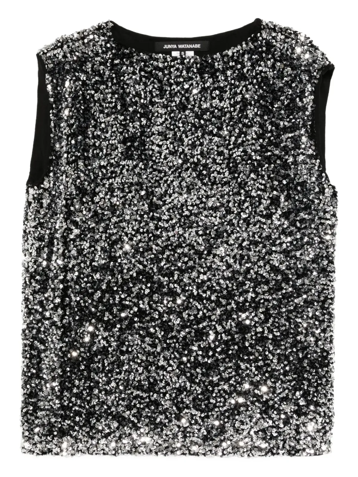 Junya Watanabe x Comme Des Garçons スパンコール装飾ベスト - 画像1