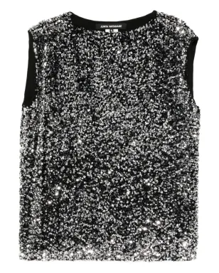 Junya Watanabe x Comme Des Garçons スパンコール装飾ベスト - サムネイル1