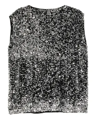 Junya Watanabe x Comme Des Garçons スパンコール装飾ベスト - サムネイル2