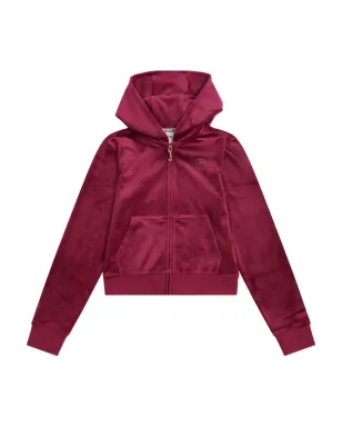 Juicy Couture Kids フード付きジップアップスウェット - サムネイル1