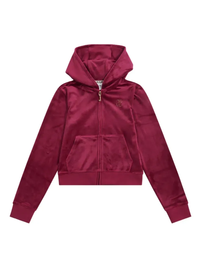 Juicy Couture Kids Juicy Couture Kids フード付きジップアップスウェットの商品画像