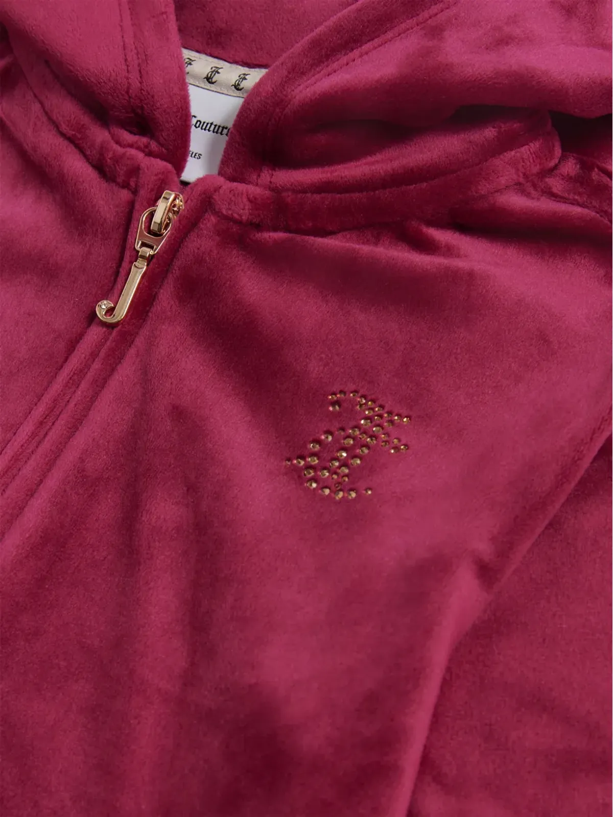Juicy Couture Kids フード付きジップアップスウェット - 画像3