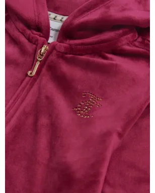 Juicy Couture Kids フード付きジップアップスウェット - サムネイル3