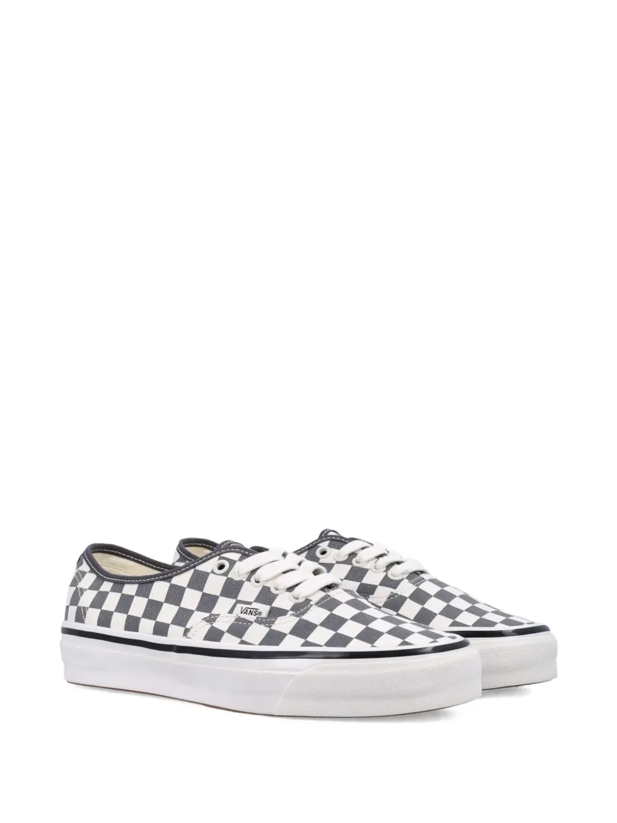 Vans LX Authentic 44 チェッカーボードスニーカー ホワイト - 画像2
