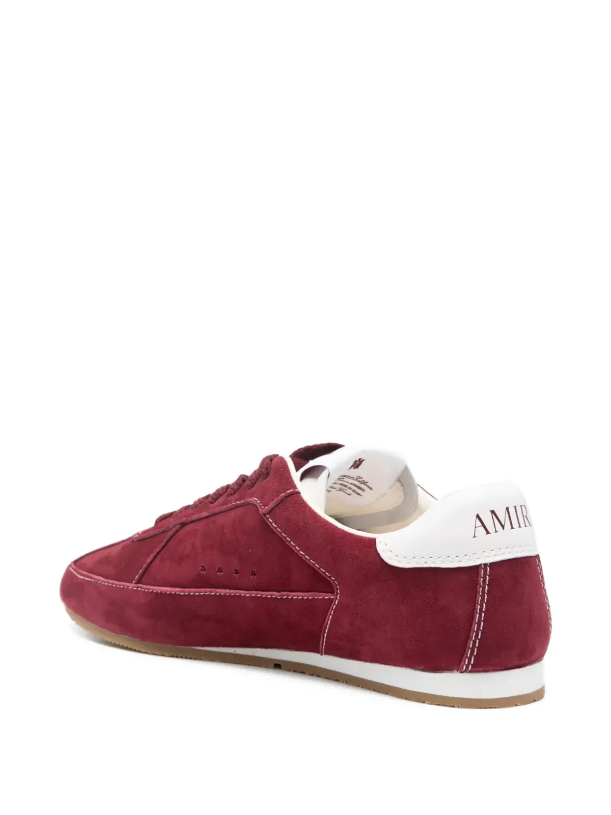 AMIRI Pacific Flat スエードスニーカー - レッド - 画像3