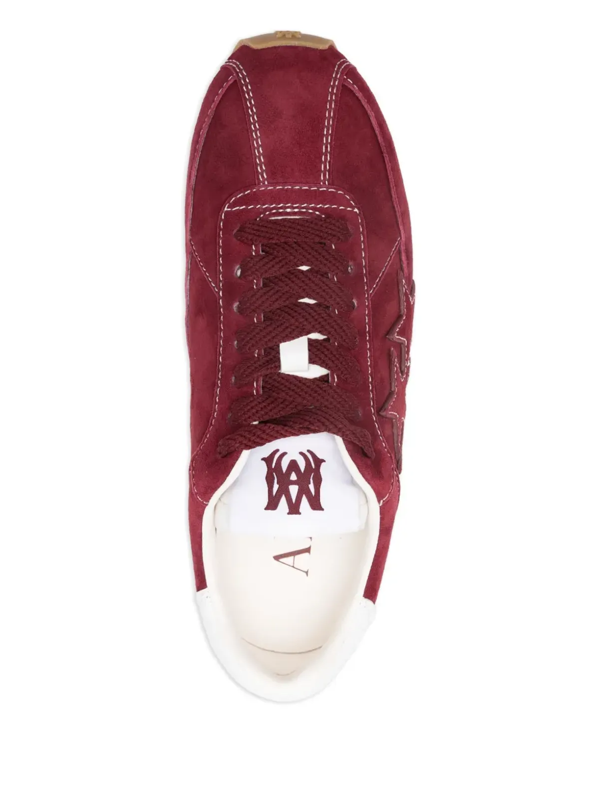 AMIRI Pacific Flat スエードスニーカー - レッド - 画像4
