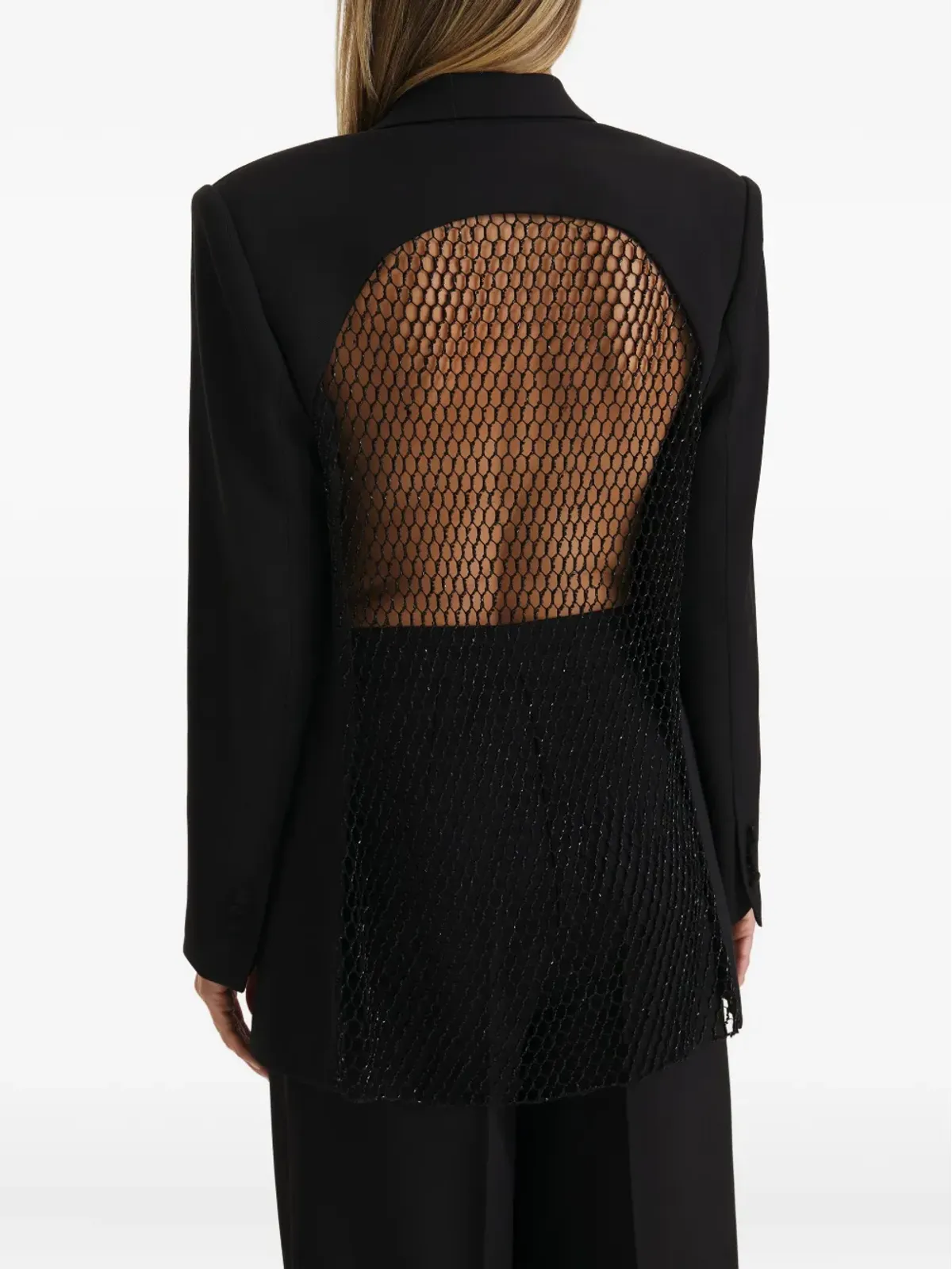 IL VOLO Nuit long-sleeves blazer - Black - 画像5