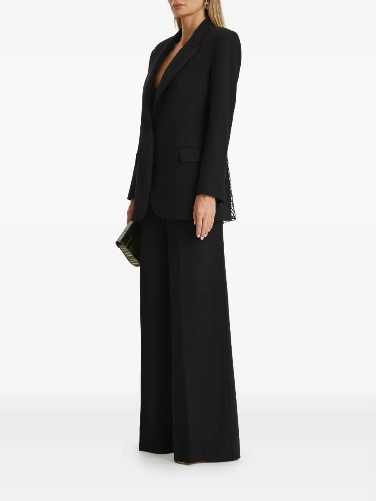 IL VOLO Nuit long-sleeves blazer - Black - 画像3