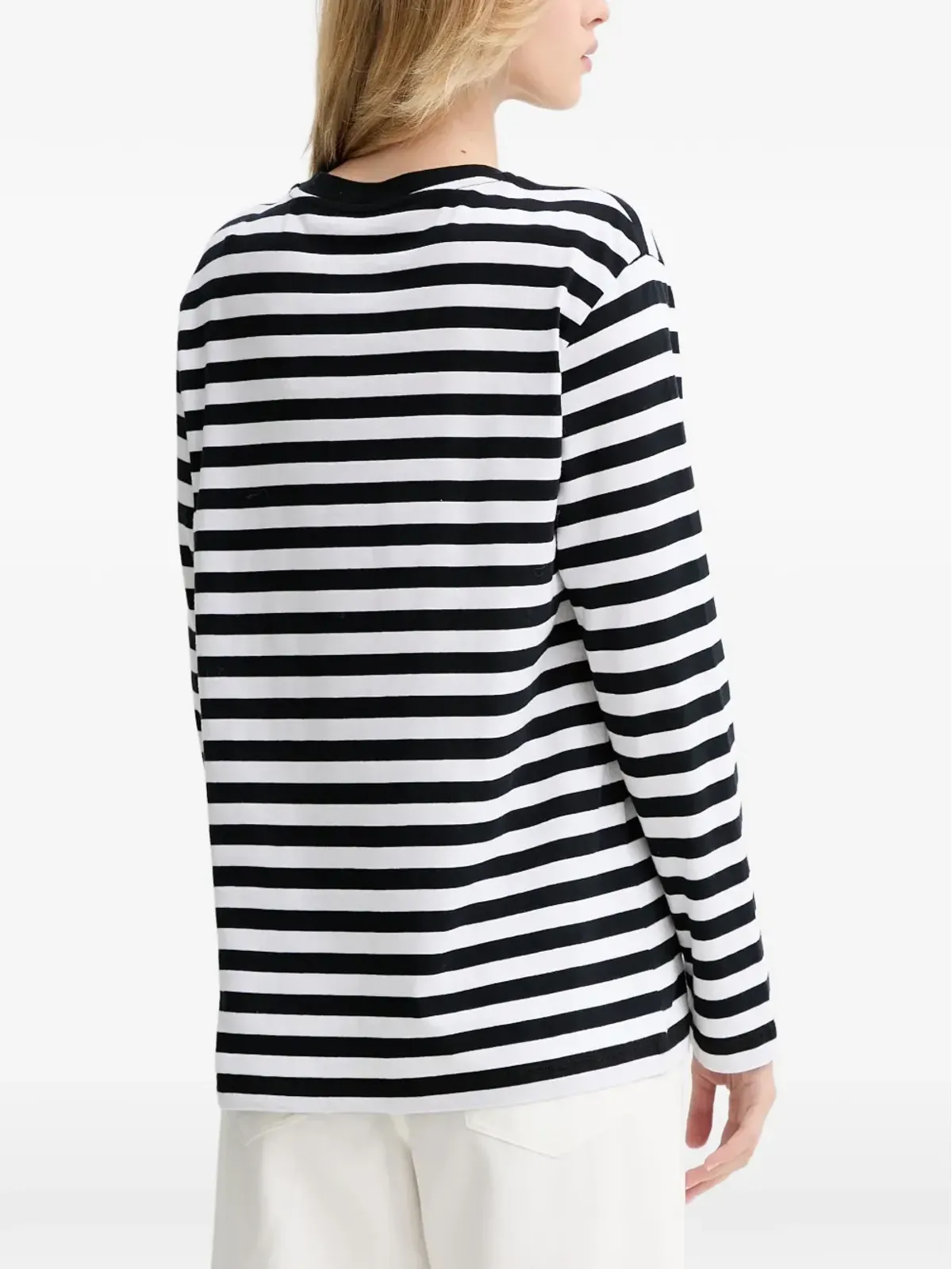Zadig&Voltaire Edwini ストライプ柄の装飾トップ - 画像3