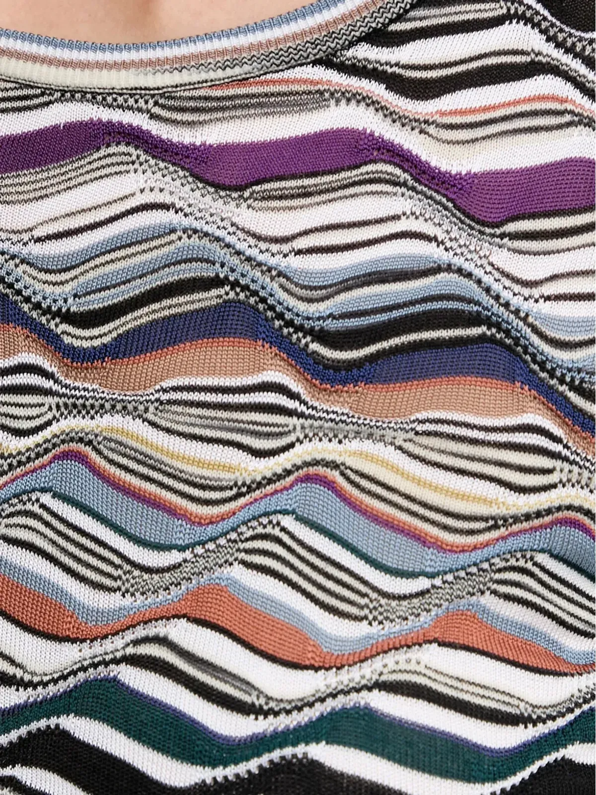 Missoni ウェーブセーター - 画像5