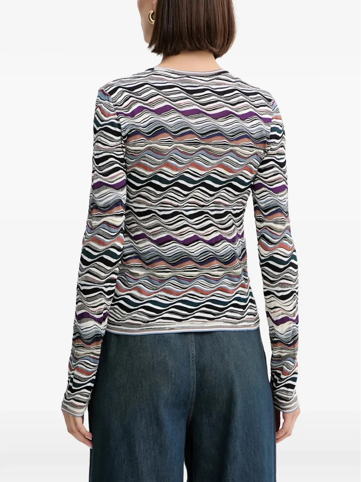 Missoni ウェーブセーター - 画像3