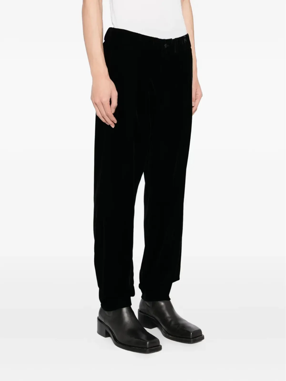Giorgio Armani フラットフロントパンツ - 画像3
