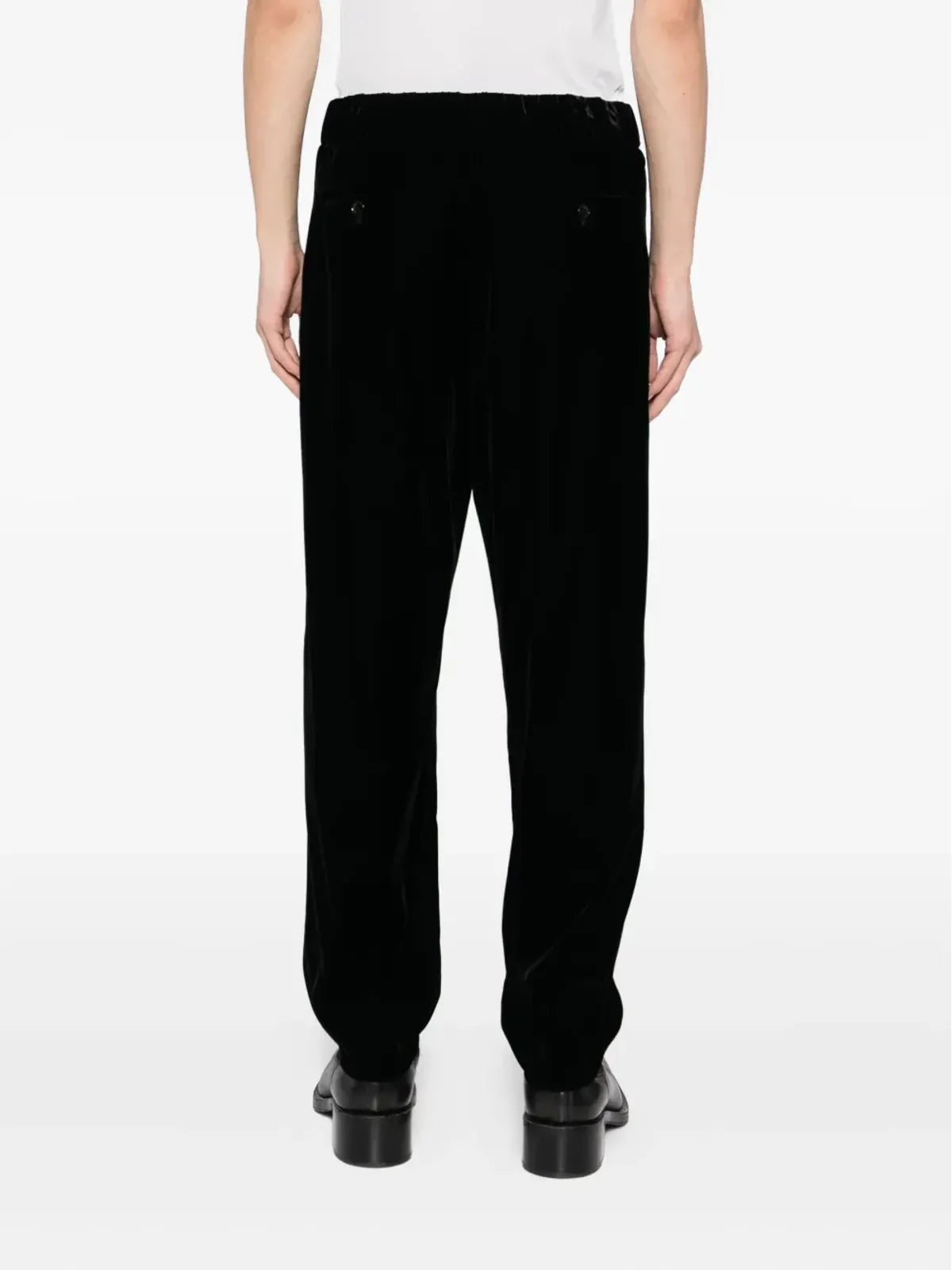 Giorgio Armani フラットフロントパンツ - 画像4
