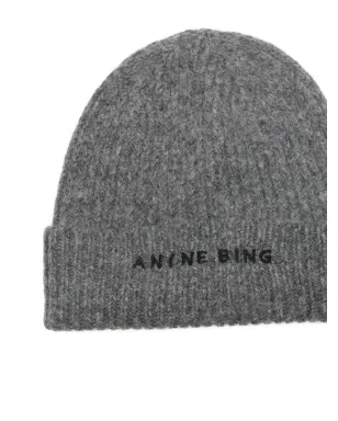 ANINE BING リブ編みビーニー - サムネイル3