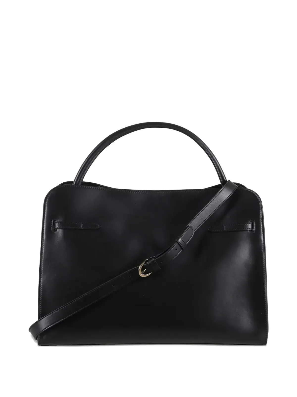 FRANCESCO BIASIA Always-On クラスプ・ディテール レザー トートバッグ - 画像2