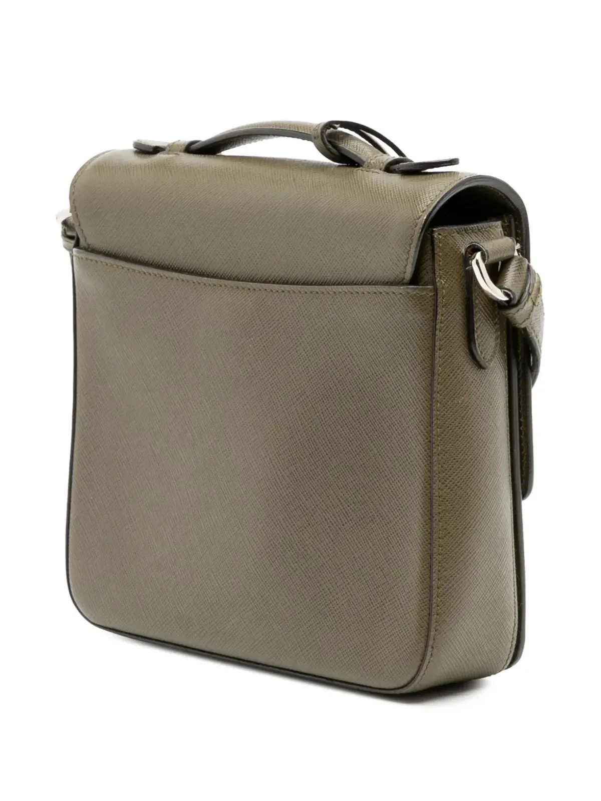 Prada Pre-Owned サフィアーノ・ルクス・サウンド・サッチェル - 画像3