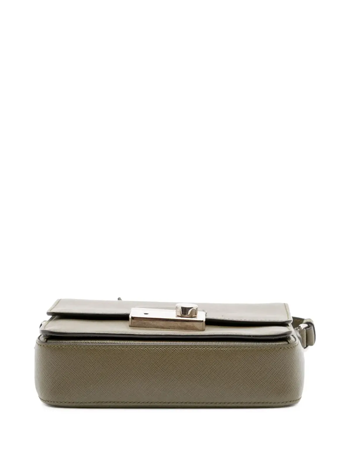 Prada Pre-Owned サフィアーノ・ルクス・サウンド・サッチェル - 画像4