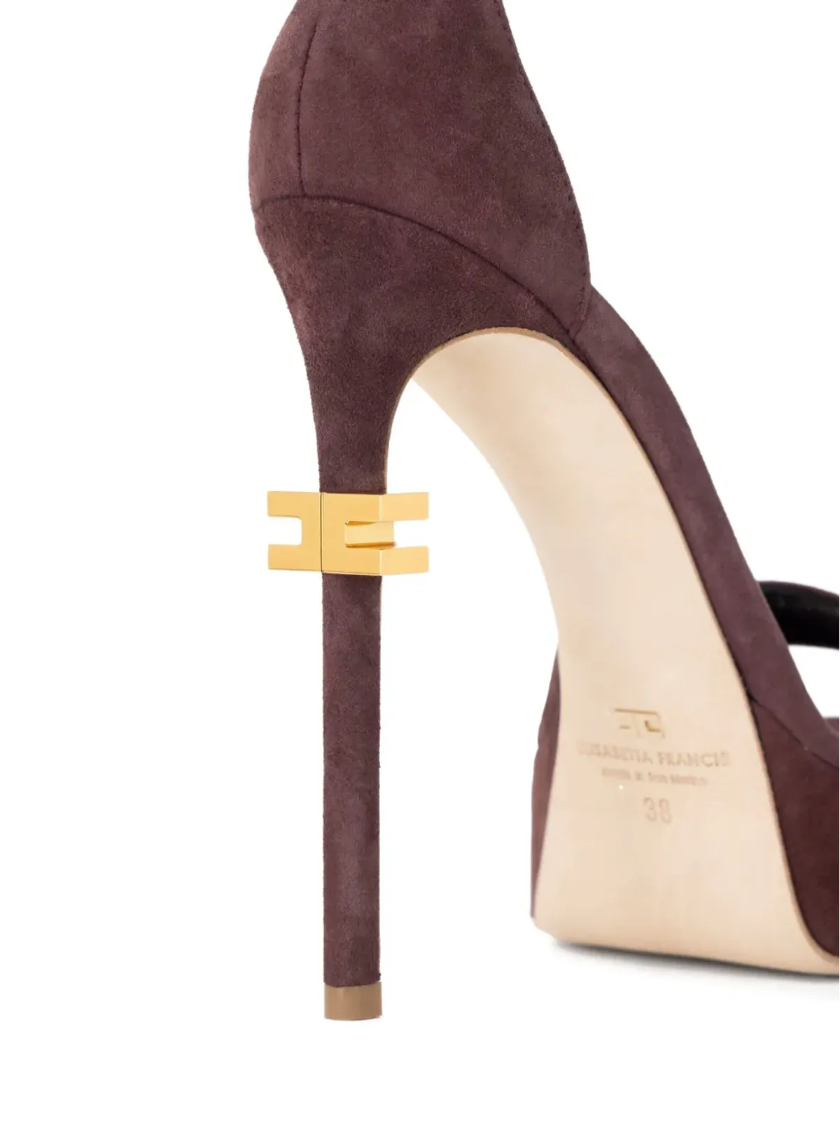 Elisabetta Franchi プラットフォーム・ストレット・サンダル - 画像3