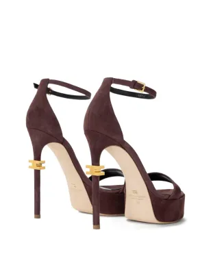 Elisabetta Franchi プラットフォーム・ストレット・サンダル - サムネイル4