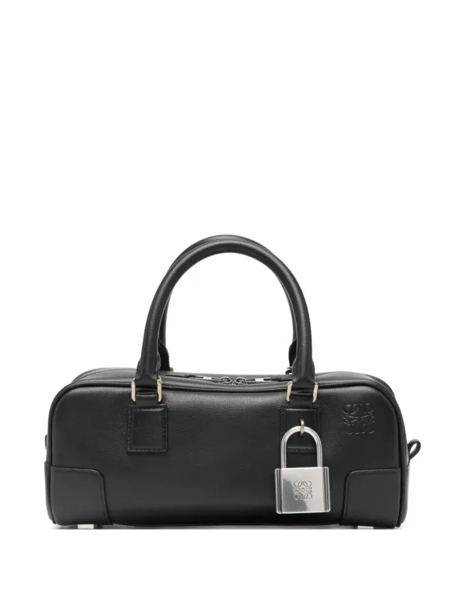 LOEWE LOEWE Amazona leather tote bag - Blackの商品画像