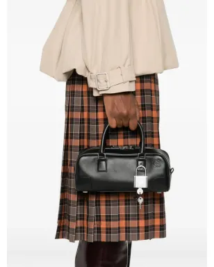 LOEWE Amazona leather tote bag - Black - サムネイル2