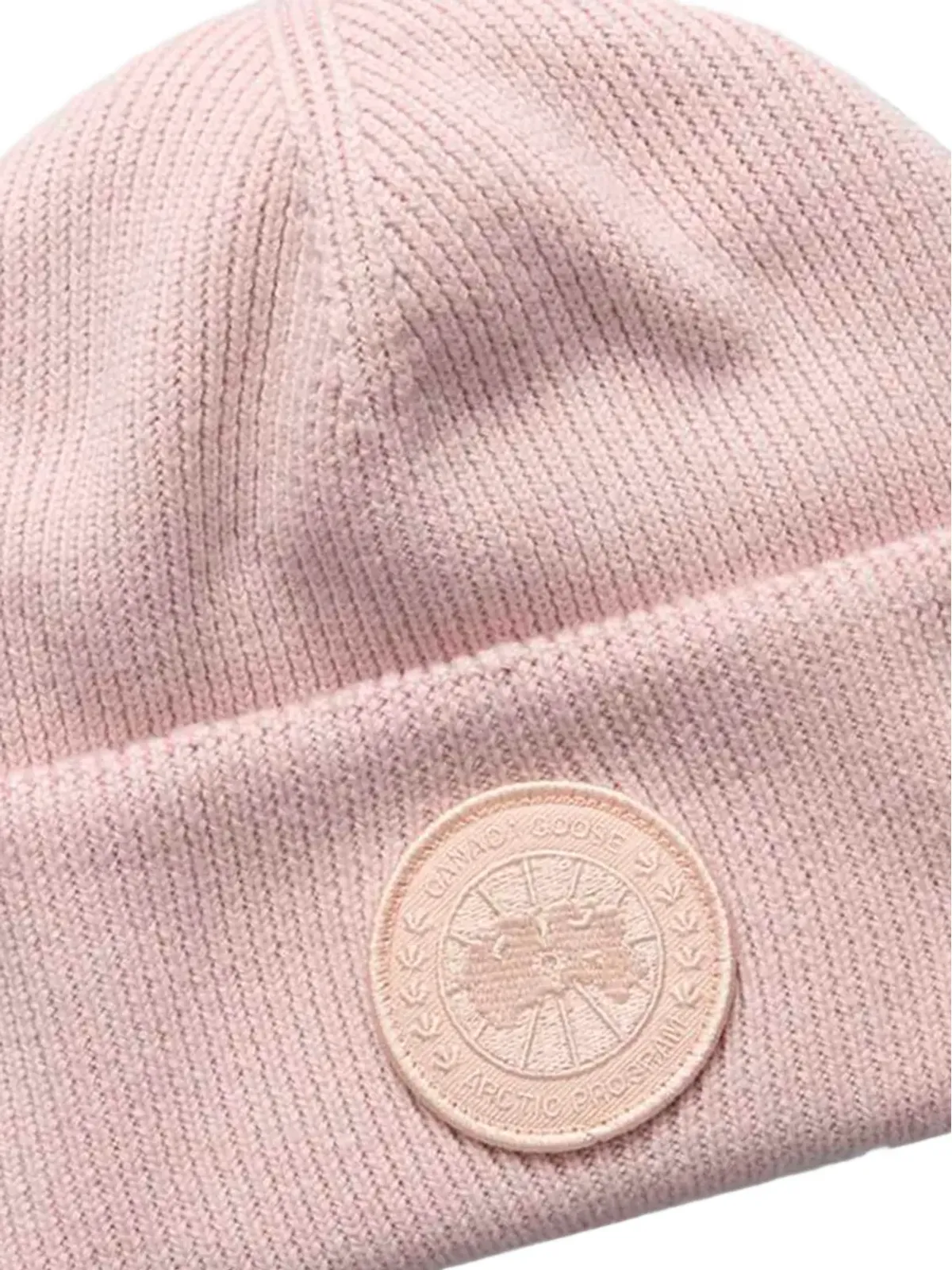 Canada Goose Kids ロゴパッチ帽子 - ピンク - 画像3