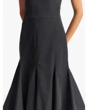16Arlington Aia midi dress - Black - サムネイル5