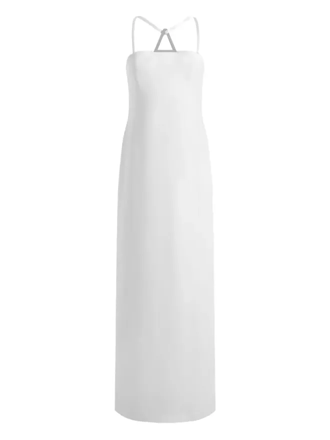 16Arlington 16Arlington Ilian crêpe gown - Whiteの商品画像